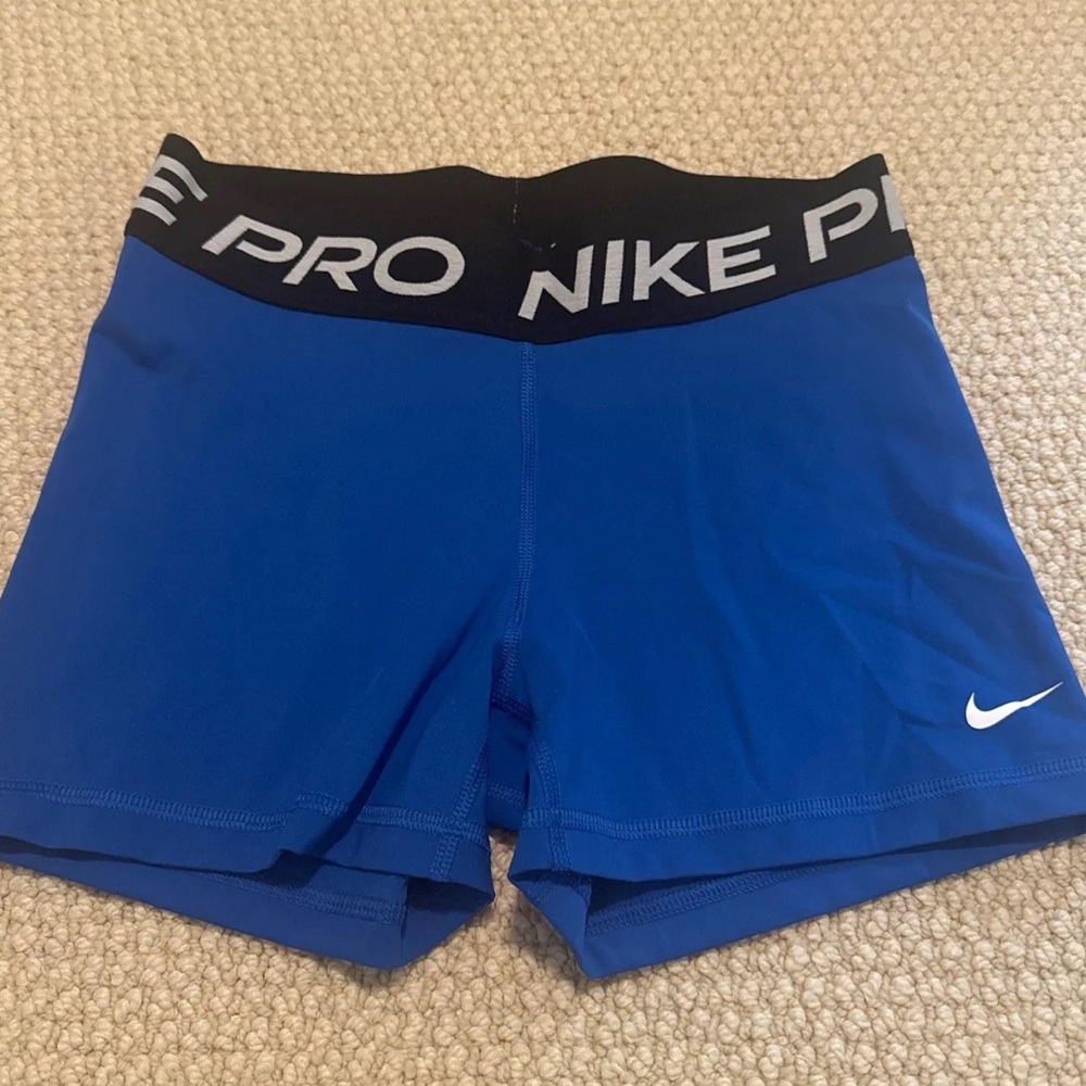 nike pros blue